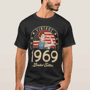 Vintage 1969 1969 53rd Birthday 53 Years Old T-Shirt