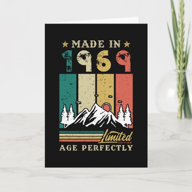 Vintage 1969 Birthday Card (Front)