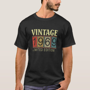 Vintage 1969 Funny 53 Years Old Men Women 53rd Bir T-Shirt