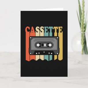 Vintage 1969 Retro Cassette Birthday Gift Idea Card