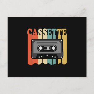Vintage 1969 Retro Cassette Birthday Gift Idea Postcard
