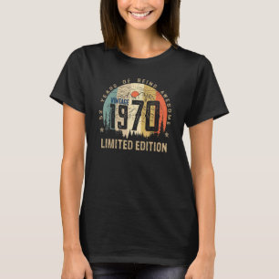 Vintage 1970 52nd Birthday 52 Yr Old T-Shirt