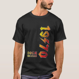 Vintage 1970 Rock Edition Retro Music Lovers Gift T-Shirt