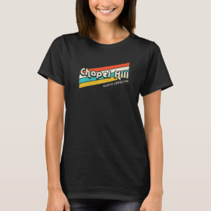 Vintage 1970s Retro Colours Chapel Hill North Caro T-Shirt