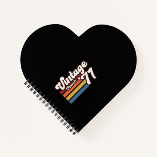 Vintage 1971 50th Birthday March Notebook