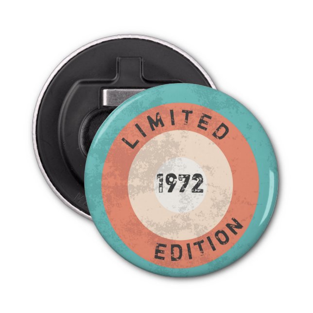 Vintage 1972 Bottle Opener – Limited Edition 54th  (Front)