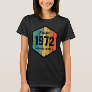 Vintage 1972  Men Women 50th Birthday 3 T-Shirt
