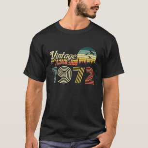 Vintage 1972 Retro Forest Mountain Limited Edition T-Shirt