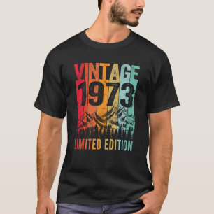 Vintage 1973 50 Year Old 50th Bday Men T-Shirt