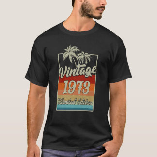 Vintage 1973 50 Year Old 50th Birthday 2 T-Shirt
