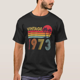 Vintage 1973 50 Years Old Boys And Girls 50th T-Shirt