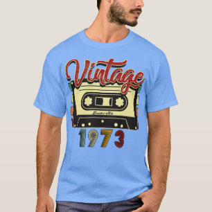 Vintage 1973 Greatest Hits Cassette Tape T-Shirt