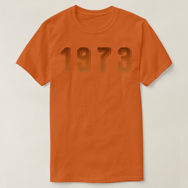 Vintage 1973 T-Shirt (Design Front)