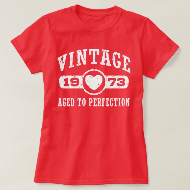 Vintage 1973 T-Shirt (Design Front)