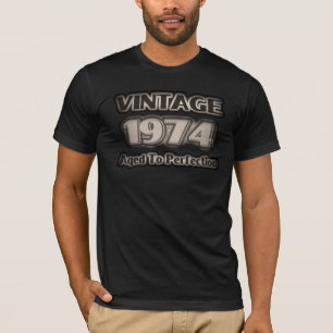 Vintage 1974 - Aged To Perfection T-Shirt