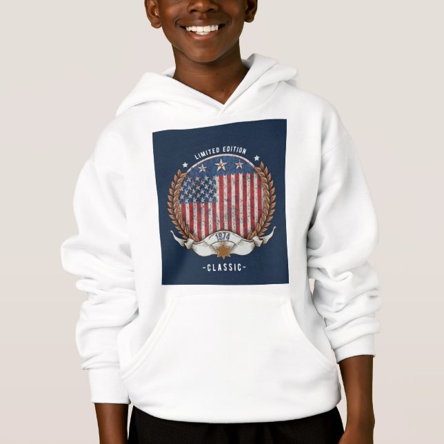 Vintage 1974 American Flag  (Front)