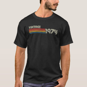 Vintage 1974 Funny 50th Birthday 50 Years Old T-Shirt