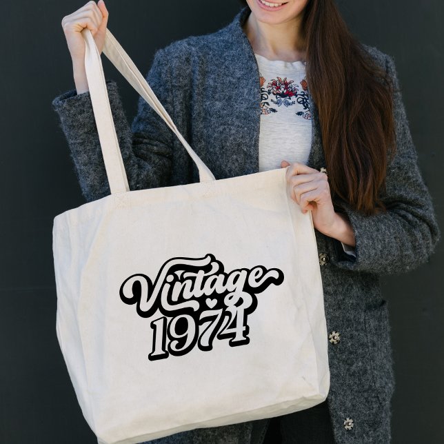 Vintage 1974 Tote Bag (Creator Uploaded)