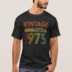 Vintage 1975  48th Birthday T-Shirt