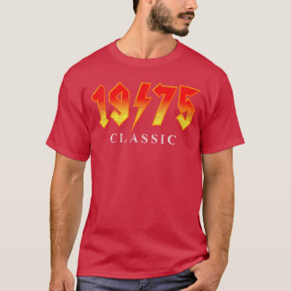 Vintage 1975 Classic Rock Legend 50 Year Old 50th  T-Shirt