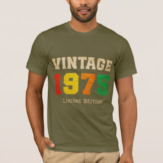 Vintage 1975 Limited Edition – 50th Birthday Retro T-Shirt