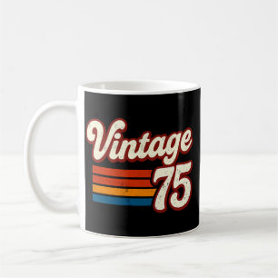 Vintage 1975 Made in 1975 50th Birthday 50 Years  Coffee Mug