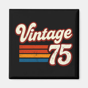 Vintage 1975 Made in 1975 50th Birthday 50 Years Magnet