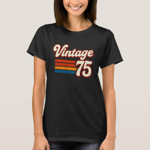 Vintage 1975 Made in 1975 50th Birthday 50 Years  T-Shirt