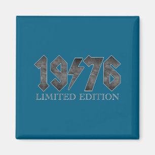 Vintage 1976 Clic 50 Years Old Bday 50th Birthday Magnet