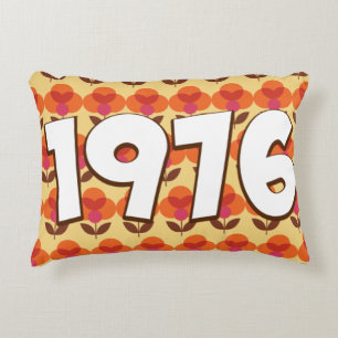 Vintage 1976 decorative cushion