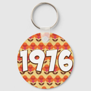Vintage 1976 key ring