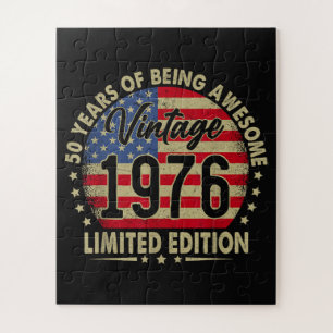 Vintage 1976 Limited Edition 50 Years Old Jigsaw Puzzle