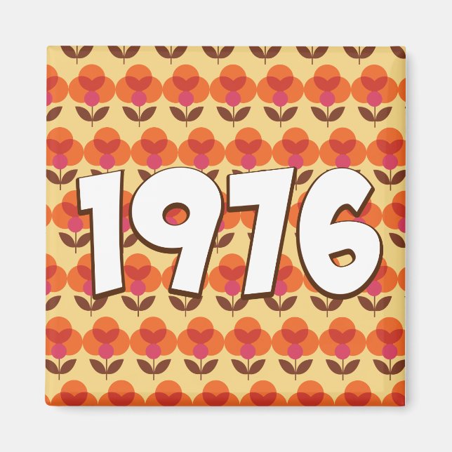 Vintage 1976 magnet (Front)