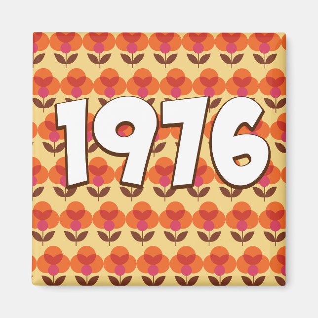 Vintage 1976 magnet (Front)