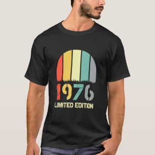Vintage 1976 T Shirts for Men 50th Birthday Gifts