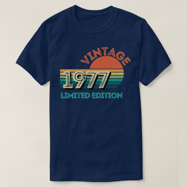 Vintage 1977 limited edition2 T-Shirt (Design Front)