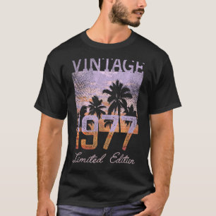 Vintage 1977 Limited Edition 48 Year Old Gifts 48t T-Shirt