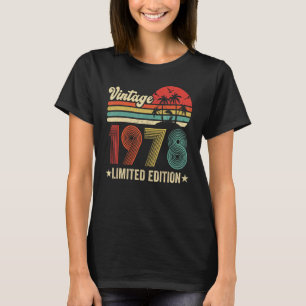 Vintage 1978 44th Birthday T-Shirt