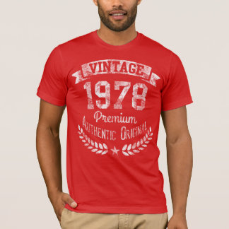 Vintage 1978 Retro 40th Birthday Premium Original T-Shirt