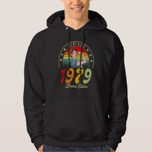 Vintage 1979 1979 43rd B Day 43 Years Old Hoodie
