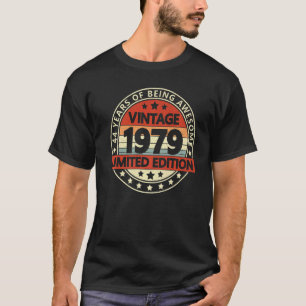 Vintage 1979 44 Years Old T-Shirt