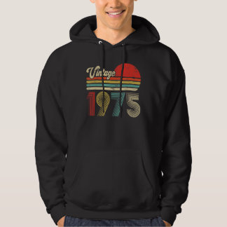 Vintage 1979 Birthday  Guitar  43rd Birthday Hoodie