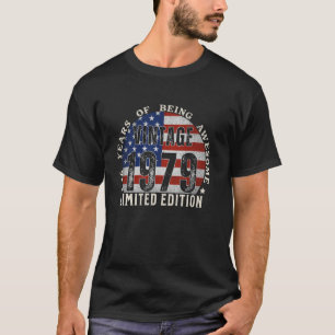 Vintage 1979 Limited Edition 46-Year-Old Gifts 46t T-Shirt