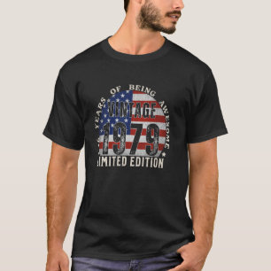 Vintage 1979 Limited Edition 46-Year-Old Gifts 46t T-Shirt