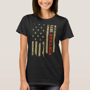 Vintage 1979 Old Glory American Flag Birthday T-Shirt