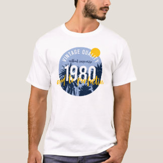 Vintage 1980 Aged to perfection T-Shirt