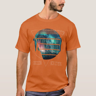 Vintage 1980 September Birthday Polar Lights funny T-Shirt