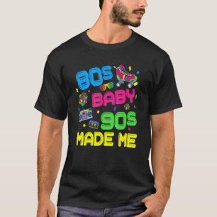Vintage 1980s 80's Baby 1990s 90's Made Me Retro N T-Shirt