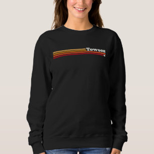 Vintage 1980s Graphic Style Towson Maryland Sweatshirt