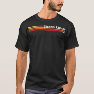 Vintage 1980s Graphic Style Yorba Linda California T-Shirt